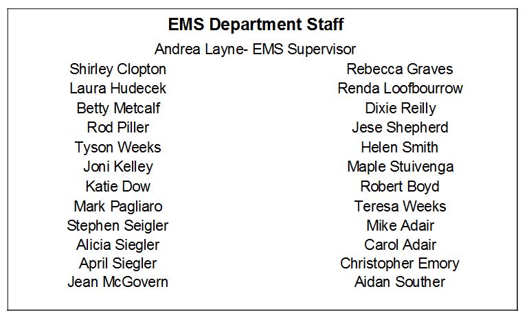 EMS Roster 4-2020